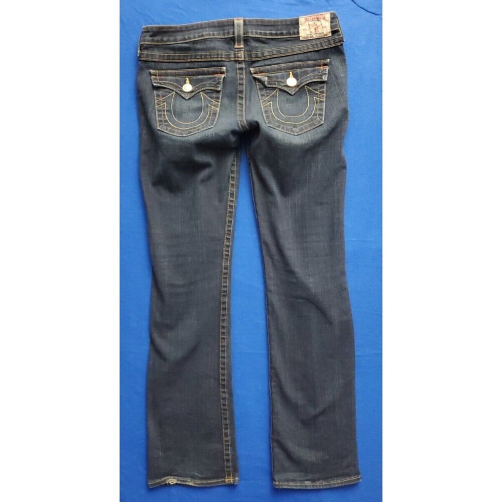 Vintage True Religion World Tour Billy Denim Jeans Pants Women’s Size 32 USA - Picture 6 of 16